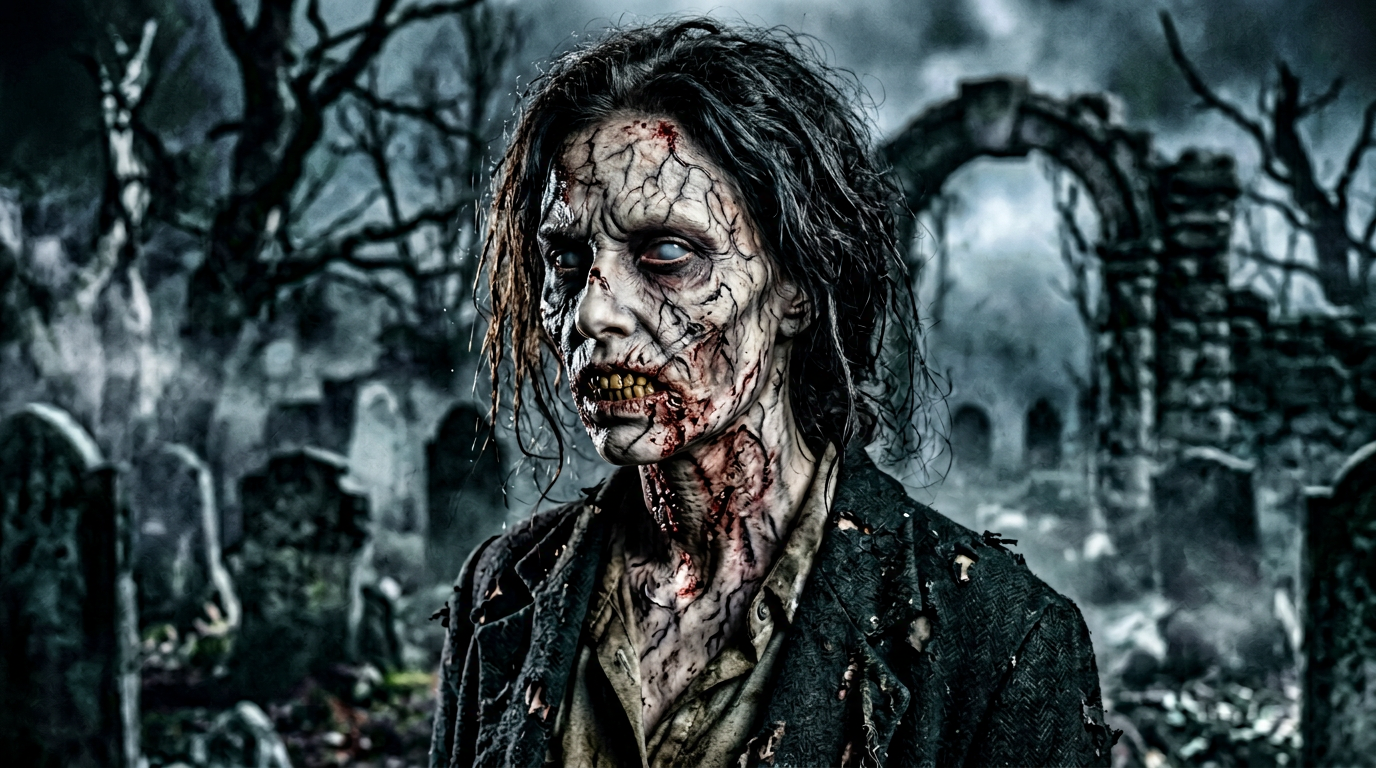 Prosztetikus horror karakter smink – demó