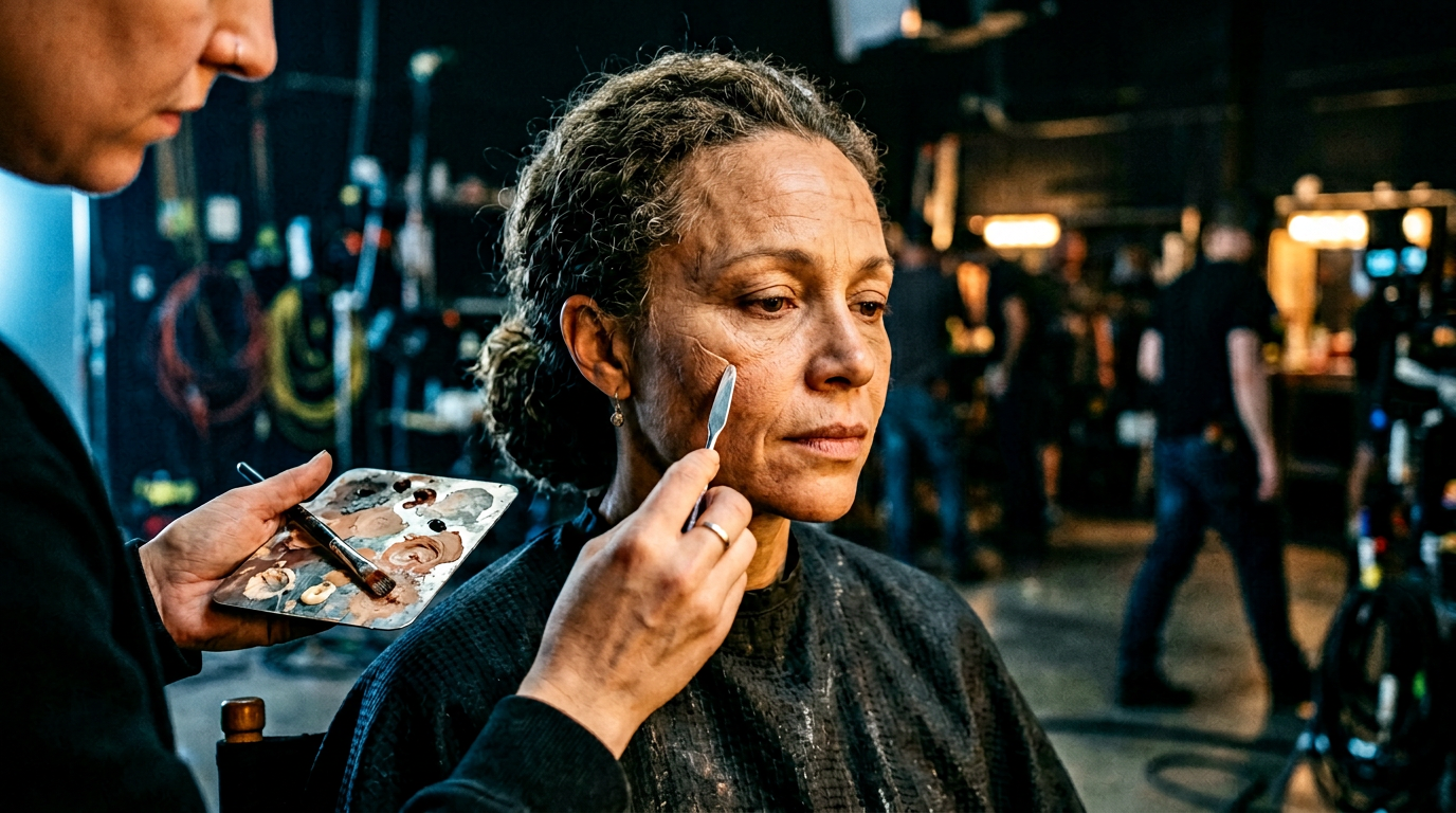 Film smink, kulisszák – demó